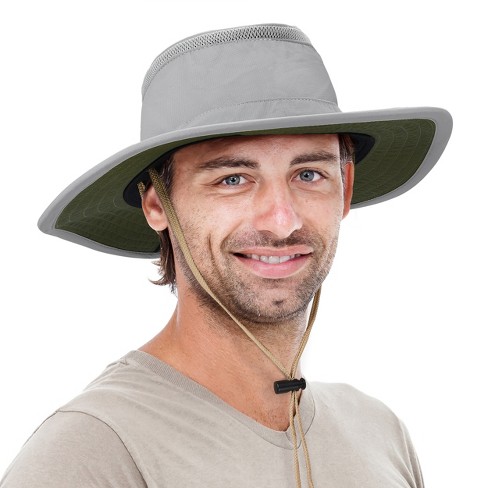 Tirrinia Wide Brim Adult Uv Sun Protection Hat For Outdoor Garden