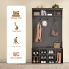 FURNIinspire Hall Trees Hall Tree With Bench And Shoe Storage - 4 of 4