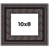 PosterPalooza | Photo Size 3.5" Wide Ornate Black Frame - UV Acrylic, Foam Board Backing, Hanging Hardware - 2 of 4
