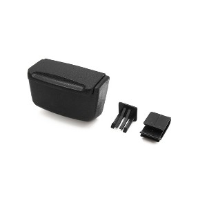 Unique Bargains Black Car Vehicle Ashtray Storage Box Pocket Holder Organizer w Blue LED Light - 1 of 3