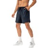 Anna-Kaci Active Men's Lightweight Quick-Dry Shorts with Elastic Drawstring Waist and Side Pockets - 3 of 4