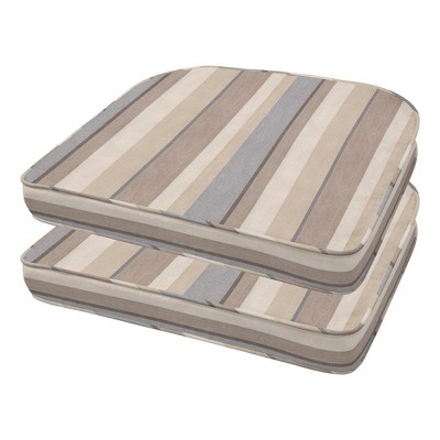 Honeycomb Outdoor Rounded Seat Pad (2-Pack)