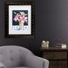 Trademark Fine Art - Grace Popp  Honeys Lilies II Matted Framed Art - 2 of 4
