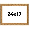 PosterPalooza | Contemporary Gold Picture Frame - UV Acrylic, Backing Board, Hanging Hardware Included - 2 of 4