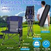 Oversized Camping Chairs, Heavy Duty Support 500 LBS, Foldable Outdoor Chair with Padded Back & Arm, Folding Lawn Chairs - 2 of 4