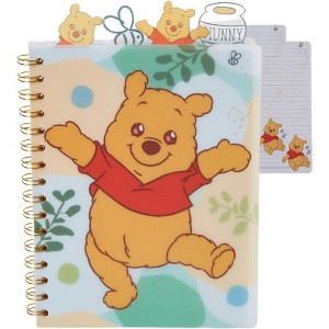 Winnie the Pooh Tab Journal Notebook, Spiral Bound, 96 Lined Pages, 7 x 8 inches - 1 of 1