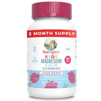 MaryRuth's Kids Magnesium Calm Gummies, Hibiscus, 60 ct