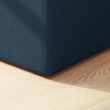 Sapphtopaz Square Cube Ottoman Small Vanity Stool with Tufted Upholstered Foot Stools Modern Ottoman for Living Room, Hallway, Bedroom - 3 of 4