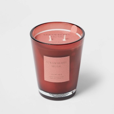 thumbnail image 2 of Cranberry Scented Mandarin Single-Wick Large Glass Jar Candle, 20 Oz, Pack Of 2 By Mainstays 2 of 5