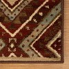 Farmhouse Rustic Medallion Power-Loomed Living Room Bedroom Entryway Indoor Area Rug or Runner by Blue Nile Mills - 4 of 4