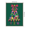 Kate & Laurel All Things Decor Sylvie Framed Canvas Geometric Christmas Tree by Rachel Lee - 2 of 4