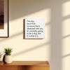 Slickblue 7x7 Rustic Wood Wall Sign – Dog Quote, Funny Pet Lover Decor For Shelf or Hanging Display, Color Options - 2 of 3