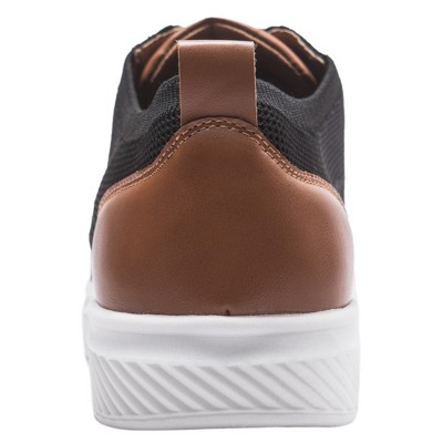 Мужские Alpine Swiss Brad Men's Lightweight Dress Sneakers – Breathable Mesh Oxford Shoes for Business Casual & Everyday Comfort with Cushioned Sole BLK 11 — фото 6