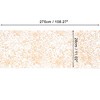 Unique Bargains Table Runner 108.27"L x 11.02"W Rose Gold Tone 1 Pc - 4 of 4