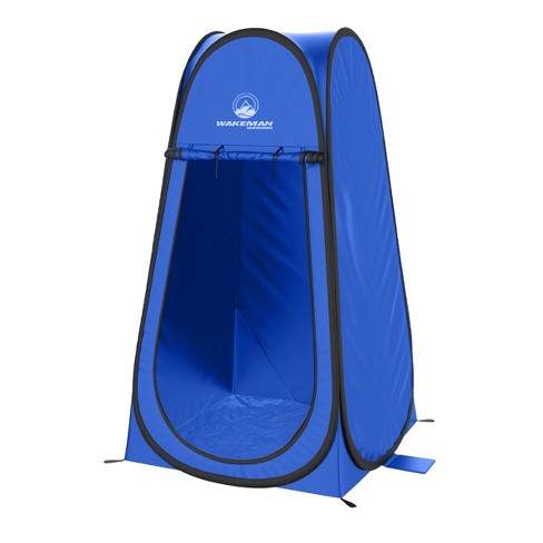 Pop Up Pod Privacy Tent Camping Beach Or Tailgate With Carry Bag blue By Wakeman Outdoors Target