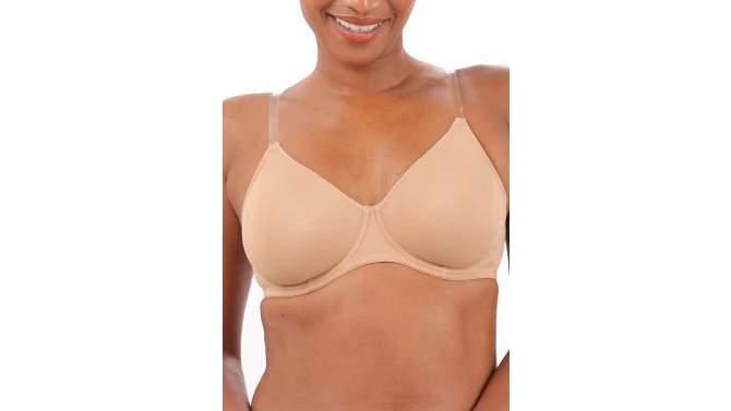 LASCANA Women's Clear Strap Underwire T-Shirt Bra, 2 of 9, play video