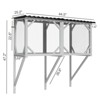 Racxily Outdoor Cat Catio, Wooden Cat Enclosure Window Perch - 2 of 4