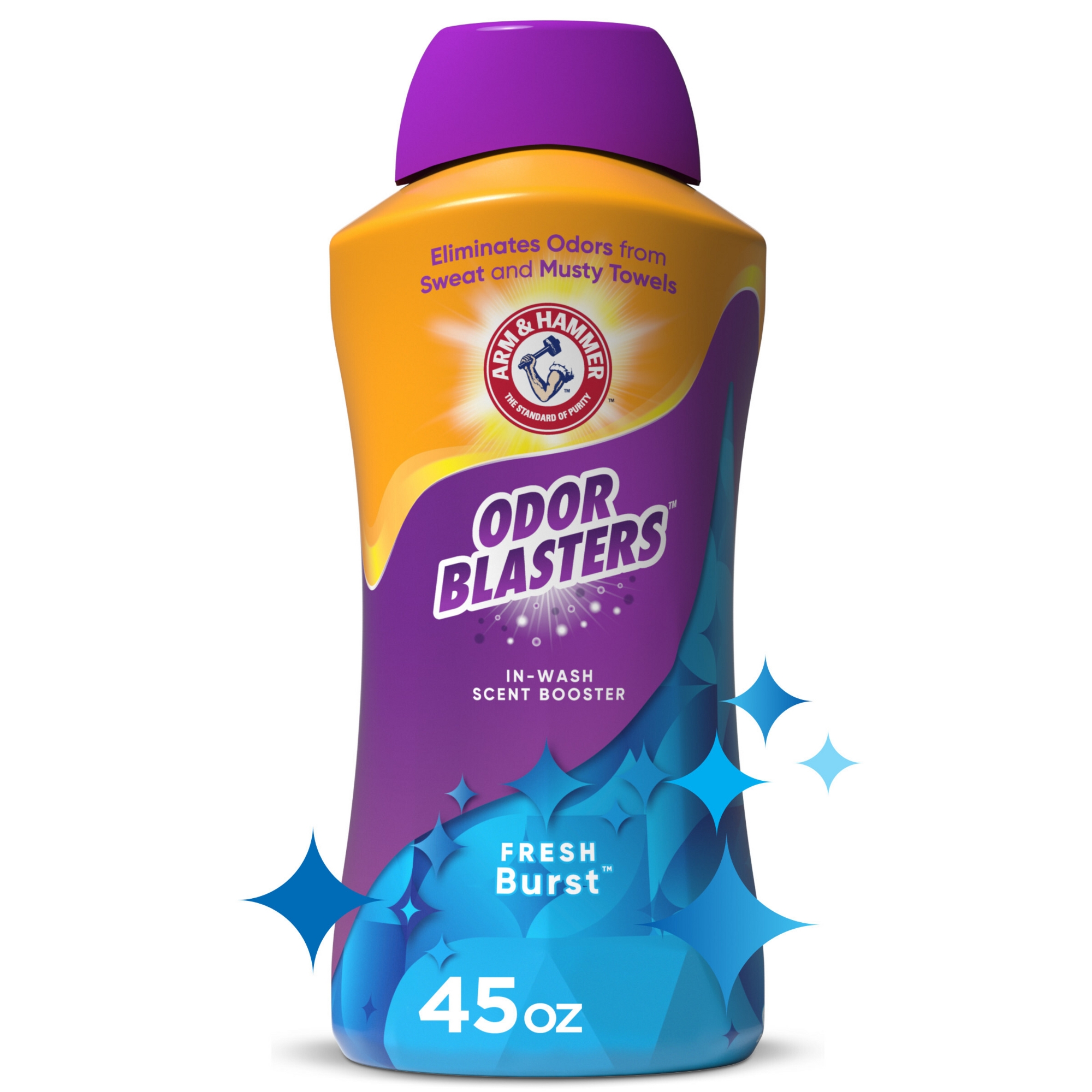 Arm & Hammer In Wash Freshness Booster Odor Blasters: High Efficiency Laundry Additive Beads, 45oz