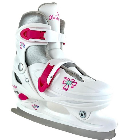 Expandable ice clearance skates