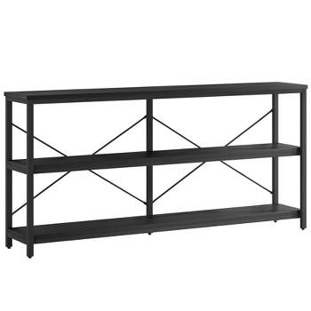 Tribesigns 55 Inches 3 Tiers TV Stand Console Long Sofa Table