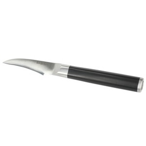 Gibson 2.4 Inch High-Carbon Stainless Steel Full Tang Bird's Beak Knife in Black - 1 of 4