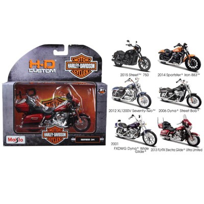 1 Boxed Set of 4 Micro Icons 1:32 scale Biker figures Harley motorcycle fans 
