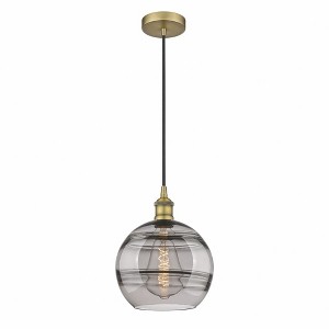 Rochester - 1 Light Cord Hung Mini Pendant In Industrial Style-11.63 Inches Tall and 10 Inches Wide - 1 of 1
