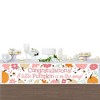 Big Dot of Happiness Girl Little Pumpkin - Fall Baby Shower Decorations Party Banner - 3 of 4