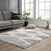 Hauteloom Gala Living Room, Bedroom Area Rug - Contemporary - Plush Pile - 3 of 4