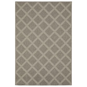 Oriental Weavers Caicos CA02N Grey/ Light Grey Indoor/Outdoor Area Rug - 7'10" x 10' - 1 of 4