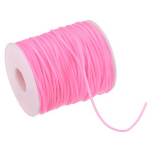 Unique Bargains Hollow Pipe Tubing Rubber Cord Silicone Stretchy Durable Elastic Beading Cord 1 Pc - 1 of 4