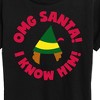 Women's - ELF - Christmas Family Set Omg Santa Short Sleeve Graphic T-Shirt - 2 of 4