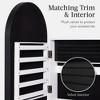 Best Choice Products Door/Wall Mounted Arch Mirror Jewelry Armoire, w/ Metal Frame, Lockable Door - 4 of 4
