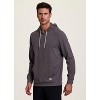 Avalanche Outdoor Lightweight Fleece Hoodie, Athleisure Fleece Blend Sweatshirt with Pocket - 3 of 4