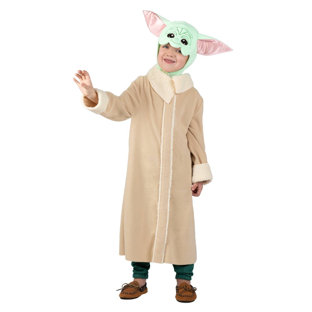 Halloween Toddler Star Wars: The Mandalorian Grogu Halloween Costume with Headpiece 3-4T