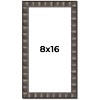 PosterPalooza | Panoramic Deco Black Picture Frame - UV Acrylic, Foam Board Backing, Hanging Hardware - 2 of 4