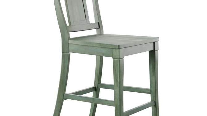 Set of 2 24" South Hill Panelled Back Counter Chair - Inspire Q, 5 of 10, play video