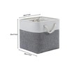 Vtec Trading Large Organizing Fabric Storage Bins SET OF 6 - 3 of 3