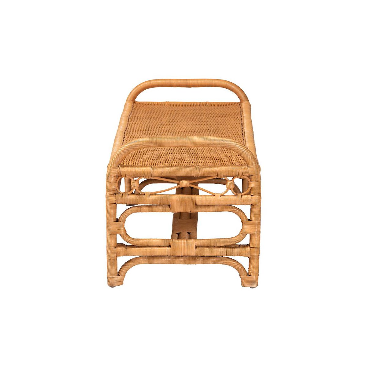 bali & pari,Ayala Natural Rattan Accent Bench - thumbnail 3