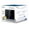 Impecca 1.4 Cu Ft, 24-Inch, Over the Range Microwave, 2 Speed 300 CFM Ventilation Fan- Stainless steel - 2 of 3