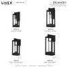 Livex Lighting Delancey 1 - Light Wall Light in  Black - 2 of 4