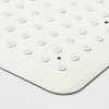 28x16 Rubber Bath Mat Gray - Made By Design™ : Target