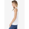 Woman Within Plus Size Beaded Tank Top - 4 of 4