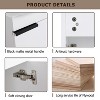 Grungis 16" Bathroom Vanity with Sink,Bathroom Sink Cabinet with Soft Closing Door Hinges and Handle for Bathroom - 4 of 4