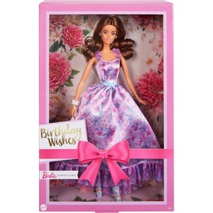 Barbie Signature Birthday Wishes Collectible Doll in Lilac Dress with Giftable Packaging - 1 of 4