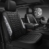 TruAIR Bling Car Seat Covers Full Set with Rhinestone Design - 3 of 4