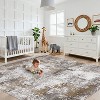 Modern Abstract Area Rug – Soft, Non-Slip, Washable Carpet for Living Room, Bedroom, Dining Room - 2 of 4