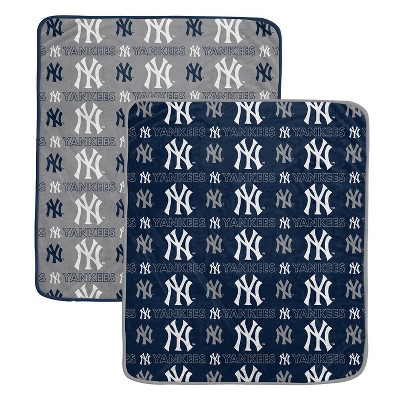 MLB New York Yankees Home & Away Ultra Soft Blanket - 2pk