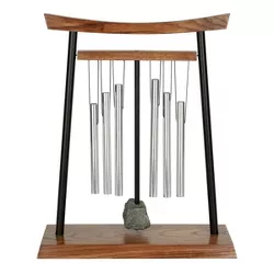 Woodstock Chimes Signature Collection, Woodstock Pendulum Chime, 14'' Silver Wind Chime PC