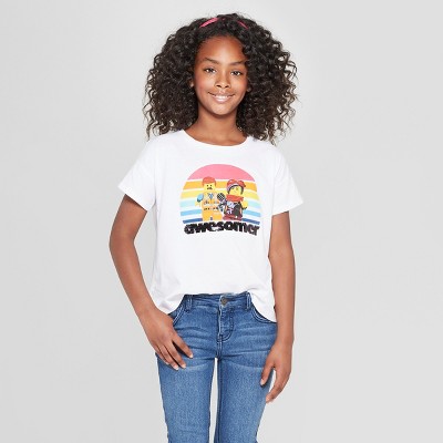 Bijna Monetair menu Girls' The LEGO Movie 2 Flip Sequin Short Sleeve T-Shirt – White XS – Target  Inventory Checker – BrickSeek